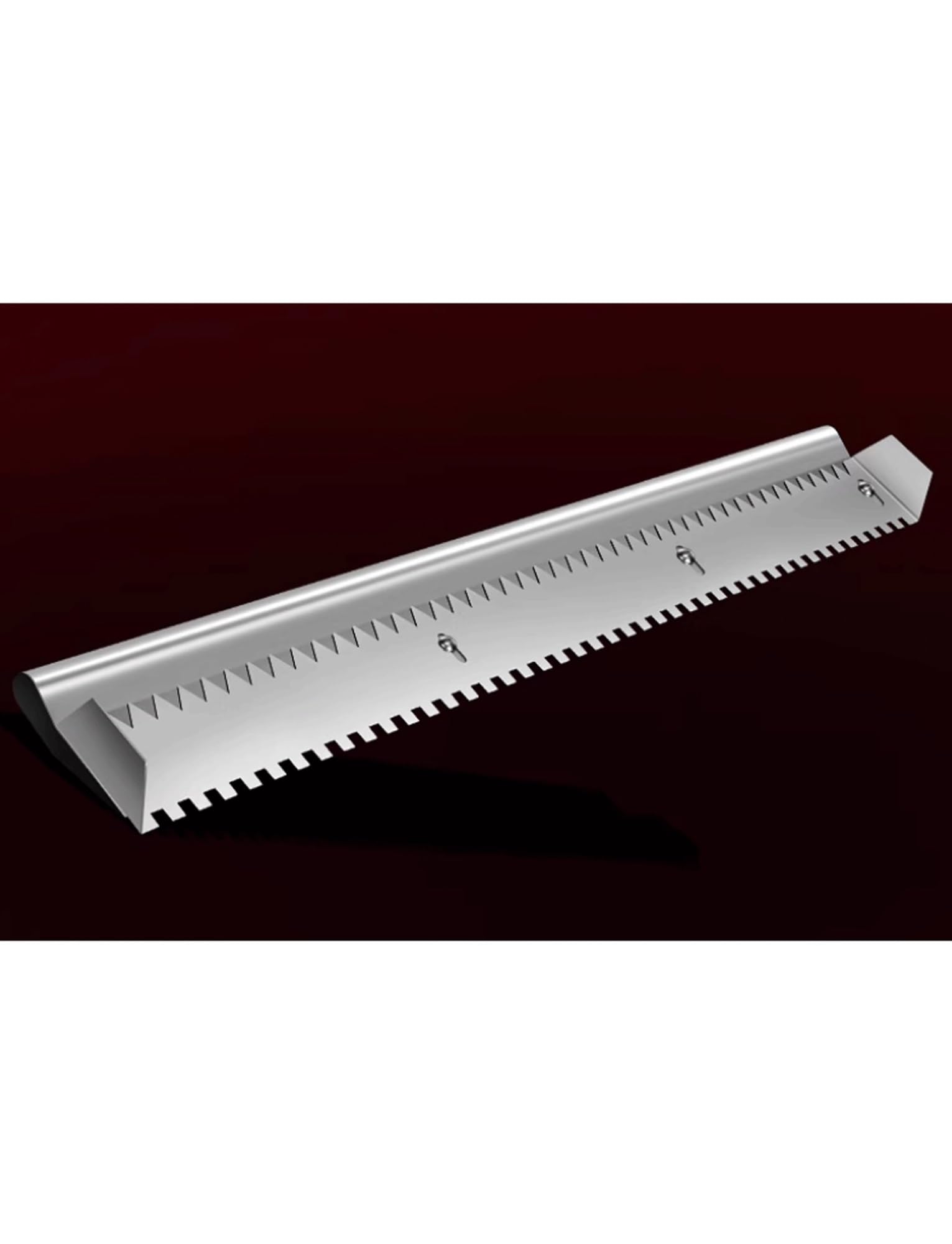 Paleta grande dentada de aleación de aluminio, espátula for enyesar, llana for azulejos, herramienta for ranurar(75cm/29in)