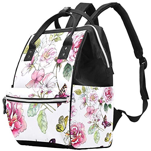 Wickeltasche für Mütter, multifunktionaler Laptop-Rucksack, wasserdichte Wickeltasche, Reisetasche, Wickeltasche, Arzttasche, Schule, Tagesrucksack –