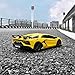 BEZGAR 1:24 Scale Lambo Remote Control Car, Electric Sport Racing Hobby Lambo Toy Car Model Vehicle, RC Car Toys for 3 4 5 6 7 8 Boys and Girls(Yellow)