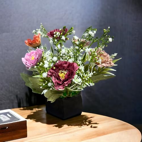 Litleo Wooden Pot with Multi-Design Dry Artificial Flowers, Perfect Home Office Gift, Elegant Décor Delight (Mix New) (B0DD48XT1Q) Amazon Price History, Amazon Price Tracker