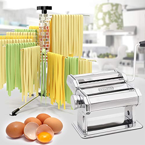 Nuvantee Ravioli Maker Attachment - 150 mm Detachable Ravioli Cutter - Stainless Steel Ravioli Machine