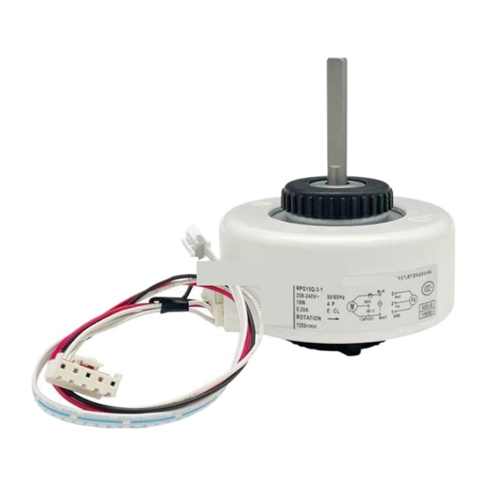 Moteur YKFG-18-4-102 RPG15Q-3-1 pour relancer la ventilation de climatisation