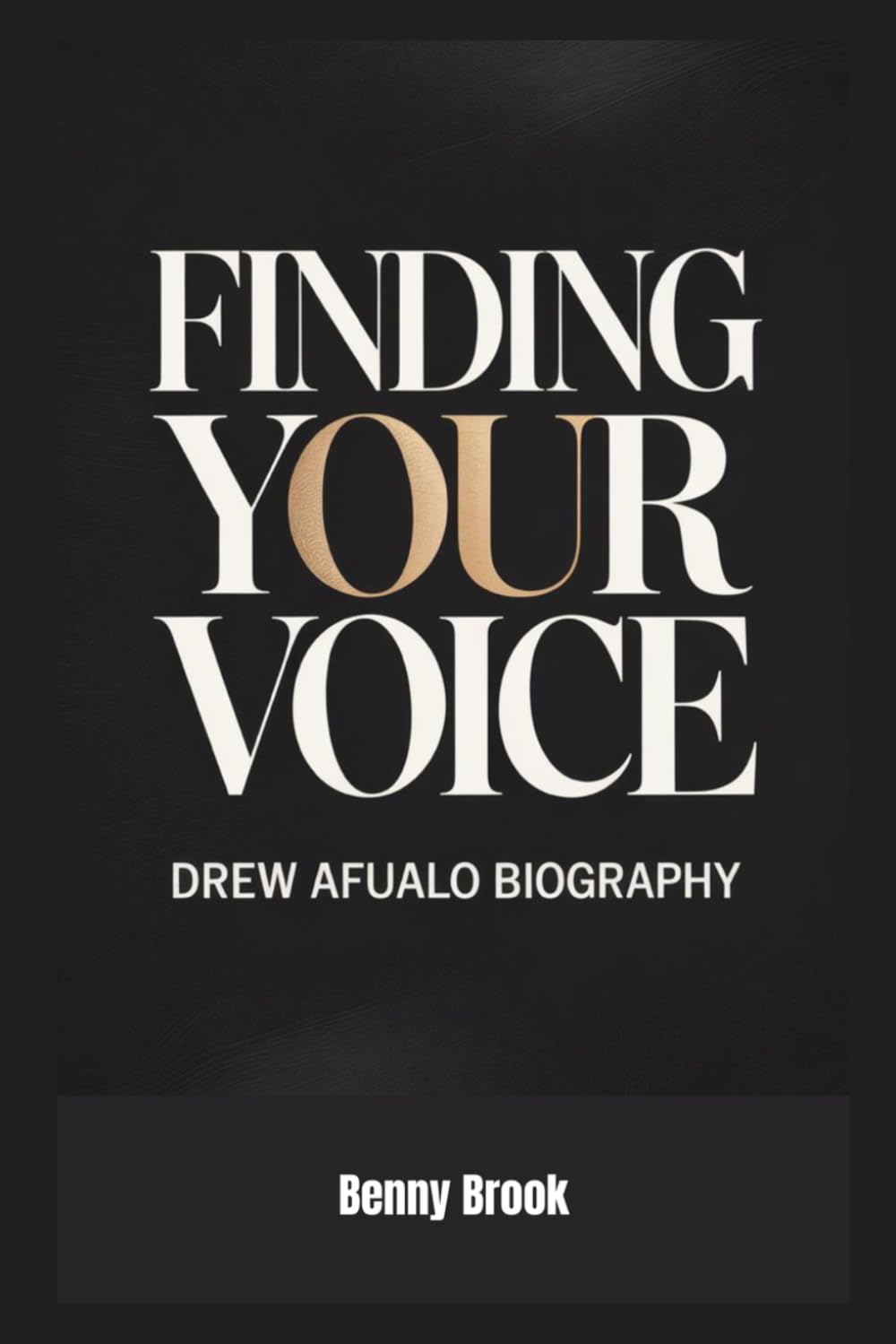 Finding your voice: Drew afualo biography