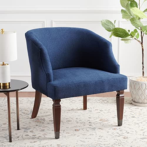 Sillón Plegable Tela Azul marino miniatura 2