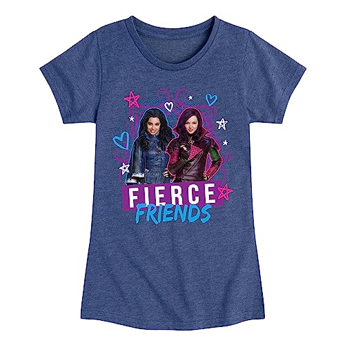 Disney - Descendants - Fierce Friends - Toddler and Youth Girls Short Sleeve Graphic T-Shirt