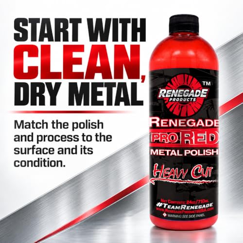 Renegade Products PRO RED 24 OZ Wheel Polish