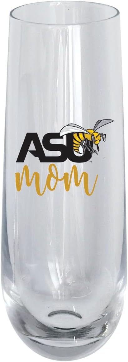 Copa Flauta sin Pie Alabama State University 10 oz Diseño Mom