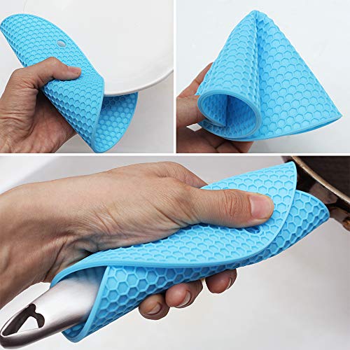 Cozihom Multifunktionales Silikon-Untersetzer Set - Zelluläre Pads, Hot Pads, Rutschfeste Isoliermatte - 7 Packungen