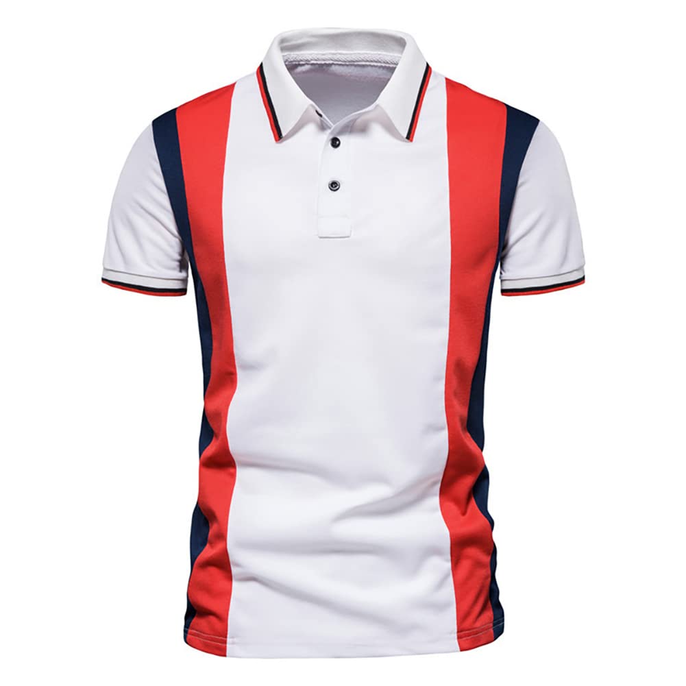 Polo de Golf para Hombre, Camiseta Deportiva de Tenis, Ropa de Calle, Moda Informal, Polo de Rendimiento atlético, Manga Corta