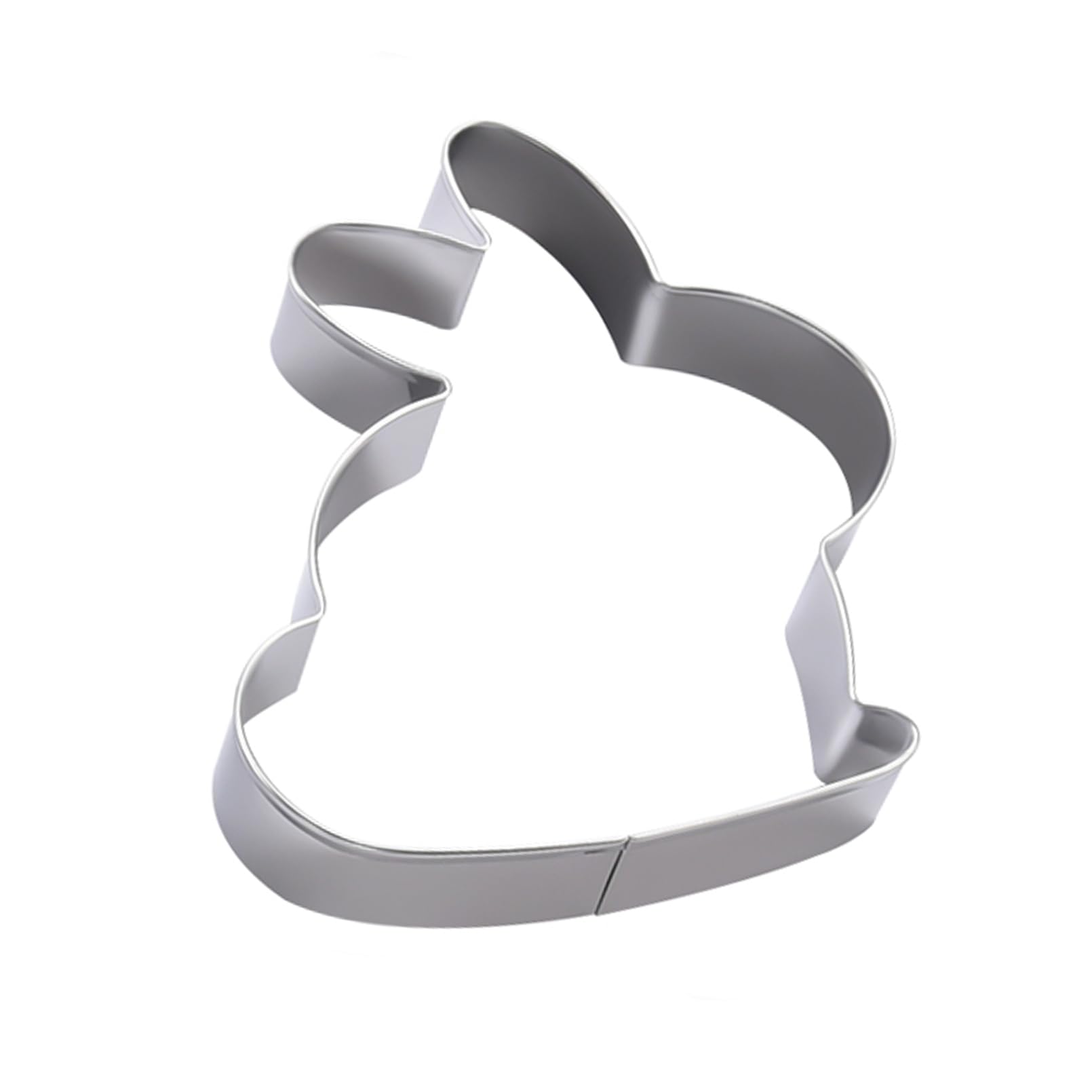 PANSIBY 1 Piece Rabbit Easter Cookie Cutter, Stainless Steel, Easy to Clean, Easter Bunny Biscuit Cutter - Image 3