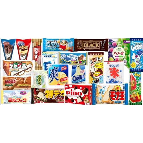 【まとめ買い】 アイス <21種類> メガ盛り 詰合せ アソートセット 定番 ブラックモンブラン ミルクック チョコ バニラ フルーツ 熱中症対策 休憩 差入れ スポーツ ストック プレゼント ギフト 食べ比べ おまけ付(シール)