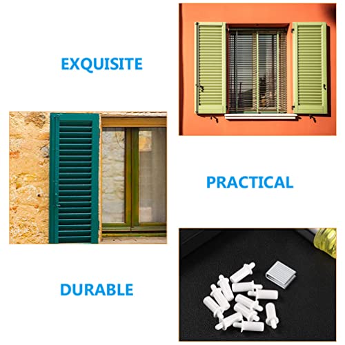 HOMSFOU Window Blinds Window Blinds Plantation Shutter Repair Kit: Spring Loaded Shutter Shutter Replacement Repair Louvers Staples Replacement for Windows Tools Supplies Springs - Image 4
