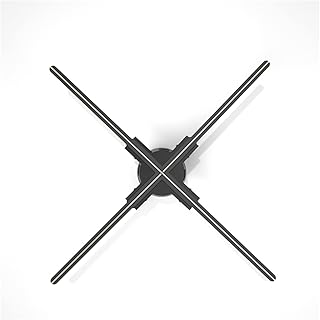 ILETD Hologram Projector Fan, 20.47in 3D Hologram Projector Advertising Display Naked-eye Holographic 3D Fan 1080P HD Trade Show LED Display Fan,Real-Time Projection