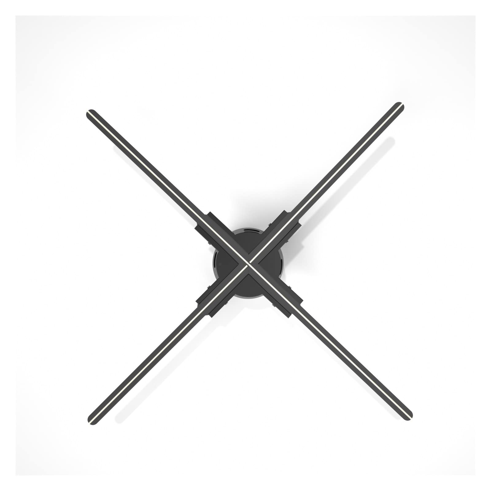 iumLeap Advertise 3D Hologram Fan, 22 Inch Led Screen 3D Hologram Projector Advertising Wall-Mounted Advertising Machine for Advertising Exhibition