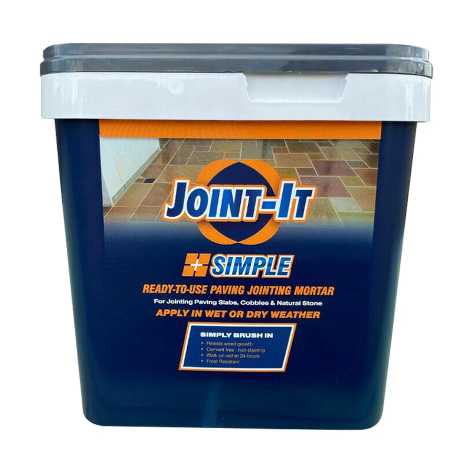 Joint It Simple Jointing Compound/Pointing Mortar/Grout 20kg | Easy To Use | Excellent Durability | GREY