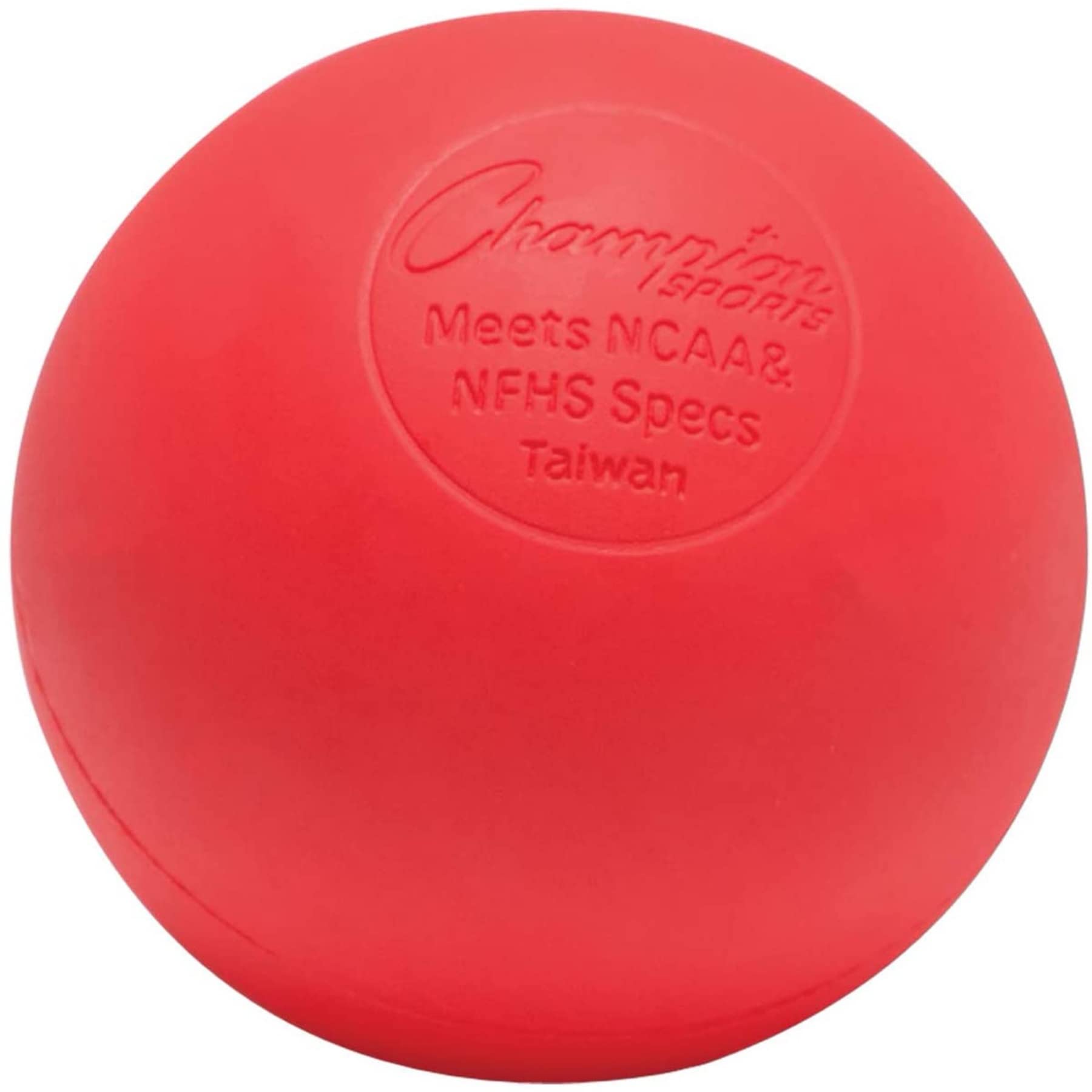 Lacrosse Ball - NCAA NFHS Certified - Red