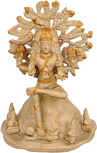 Fasherati Brass Statue/Idol of Lord Dakshinamurti/Dakshinamurthy Shiva