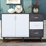 ★[Einfach zu montieren] Wir stellen die erforderliche Hardware und Werkzeuge sowie eine bebilderte Installationsanleitung zur Verfügung, um Ihnen bei der Einrichtung dieses Schranks zu helfen. Bei Fragen können Sie uns gerne kontaktieren!