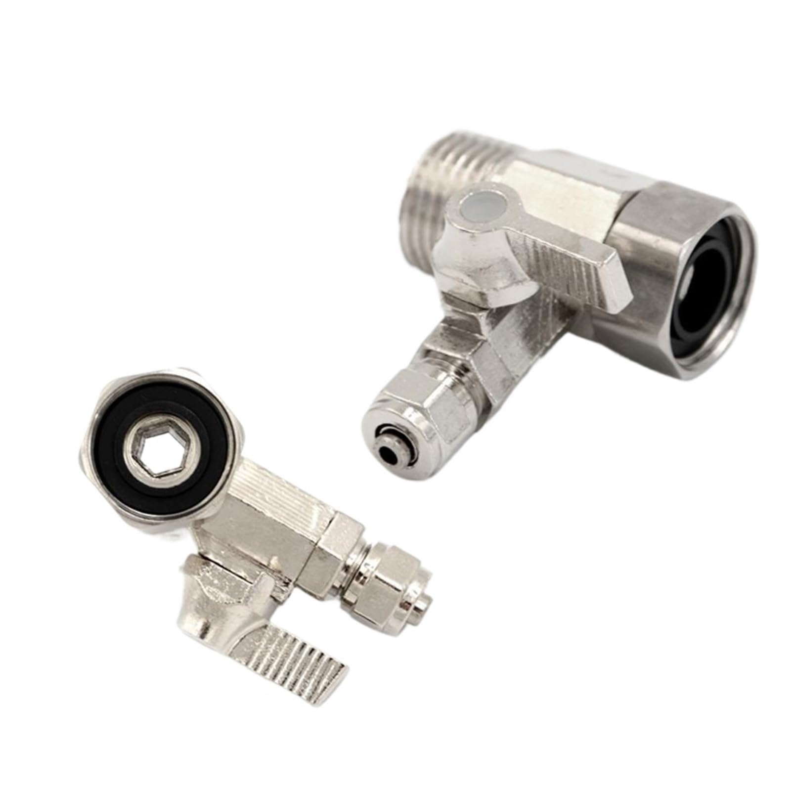 Water Filter Purifier Adapter 1/2'' to 1/4" Ball Valve Faucet Tap