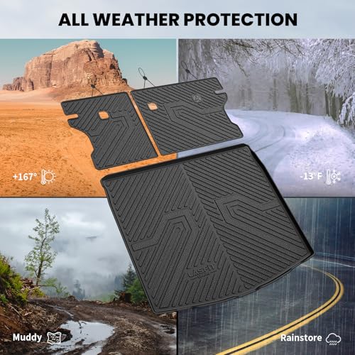 Image of LASFIT Cargo Mat for Toyota Corolla Cross 2022-2026 with Backrest Mat