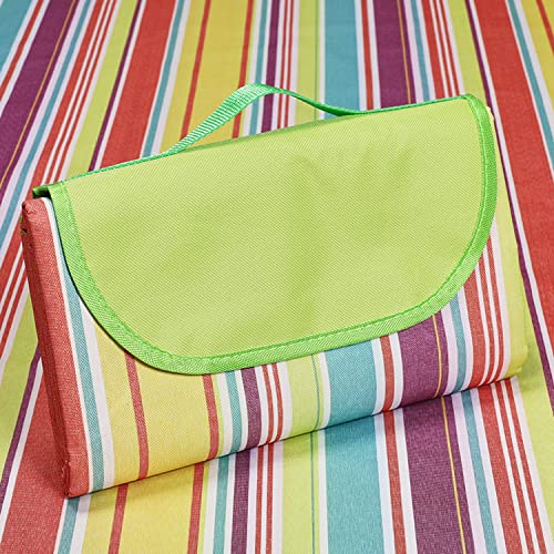 Mantas para Pícnic 150x200cm Manta de Playa al Aire Libre, Manta de Picnic Impermeable Manta para Camping Portátil Plegable para Exterior Viajes Picnic Acampar Senderismo(2-4 Personas) Cover