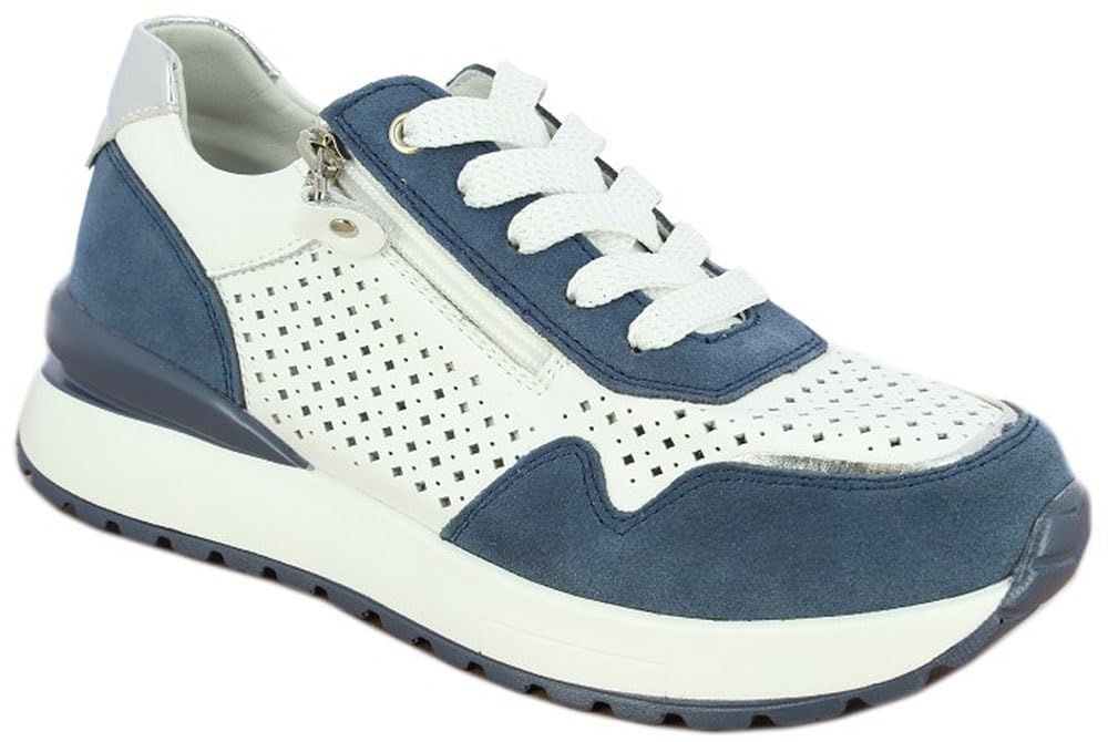 Doctor Cutillas 72150 Damskie buty sportowe Ażurowa skóra Ergonomiczna podeszwa i zapięcie na zamek błyskawiczny damskie sportowe
