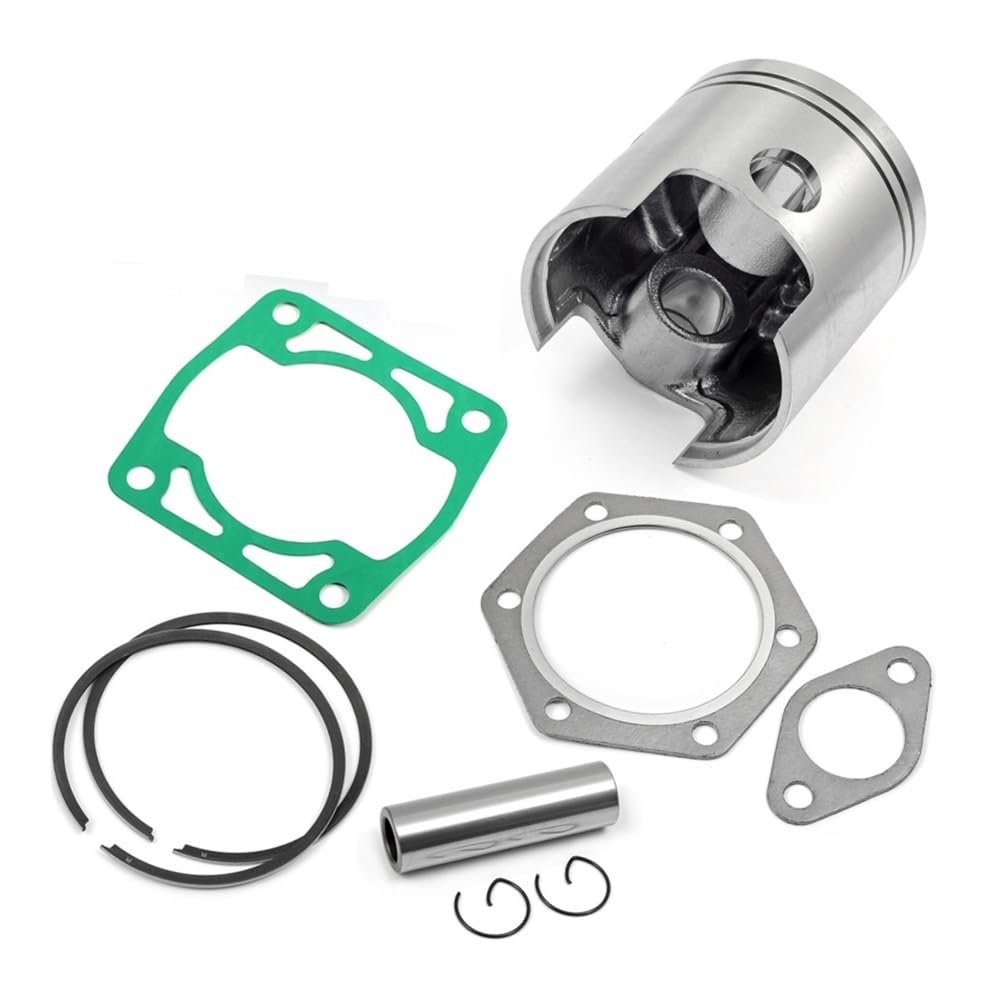 pist. Kit di ricostruzione pistone, anello e guarnizione maggiorati da 0,5 mm for motore 244 cc, adatti for carrello golf a 2 tempi EZGO 1980-1988 EC25 2PG