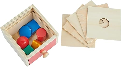 Miniatura 6 de Adena Montessori Sorting Drop Box Juguete con 6 Borad y Cajón Juguetes Educativos para Niños Bebés Niños Pequeños