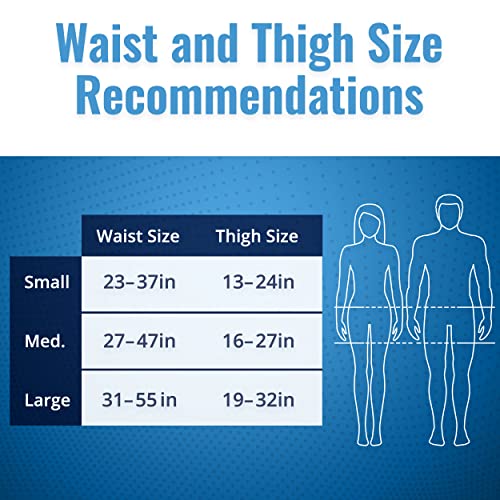 Bodymate Bandage de compression pour aine, hanche, cuisse, quadriceps