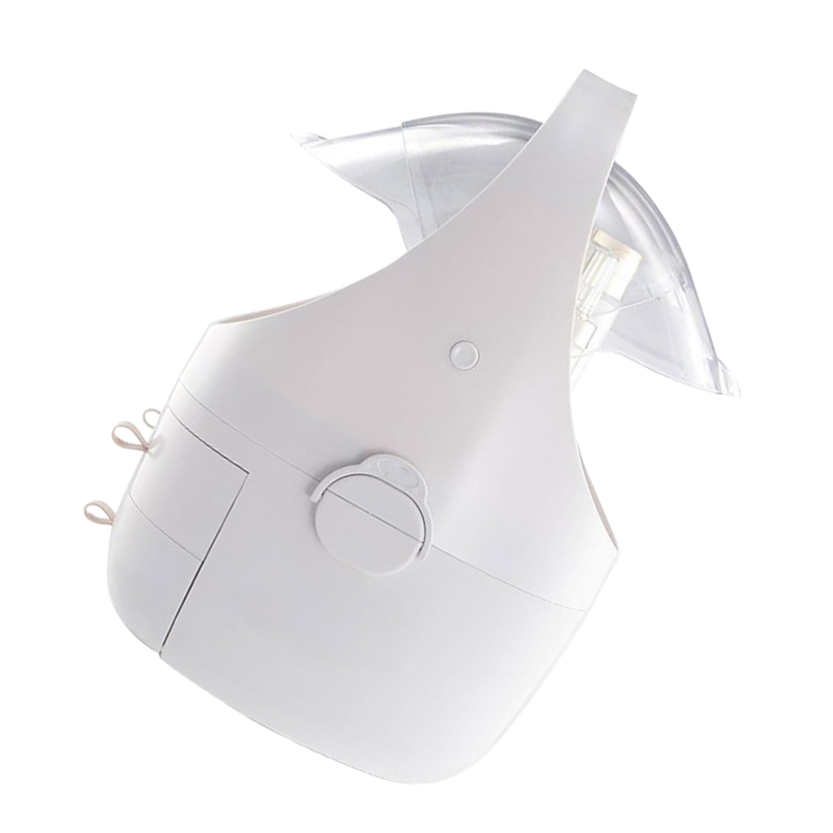 Organizador de Maquillaje Abs Asa, Diseño Transparente para Tocador