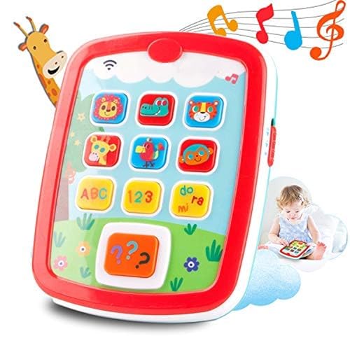 HISTOYE Baby Tablets - Musical Toys for 1-2 Year Olds, Educational ABC 123 Sounds Learning Toys
