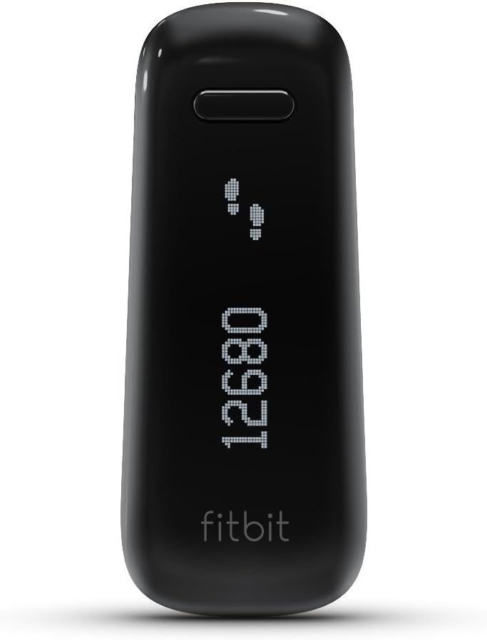 Fitbit One Wireless Activity Plus Sleep Tracker, Black