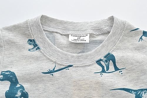 T-shirt d'été pour garçons avec finitions soignées - 3