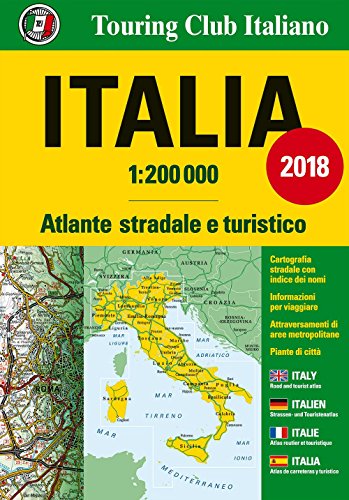 Atlante stradale Italia 1:200.000 [Lingua inglese]