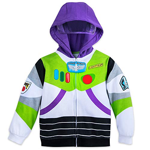 Disney Buzz Lightyear Costume Hoodie for Boys - Toy Story Size 3 Multi