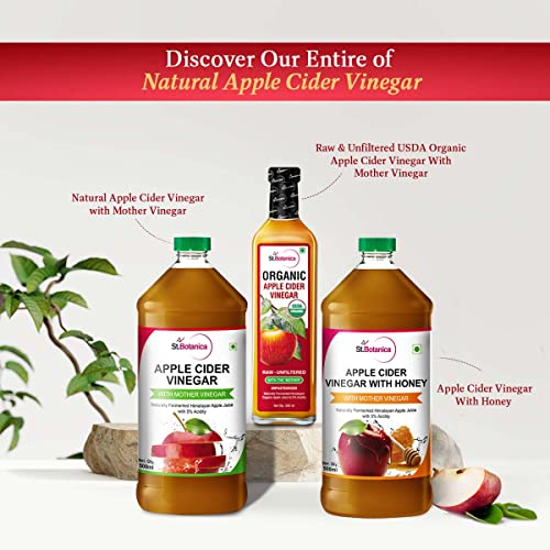 Image of St.Botanica Apple Cider Vinegar with Mother Vinegar 500 ml