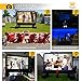 VIVOHOME 20 Feet Indoor and Outdoor Inflatable Blow up Mega Movie Projector Screen with Carry Bag for Front and Rear Projection