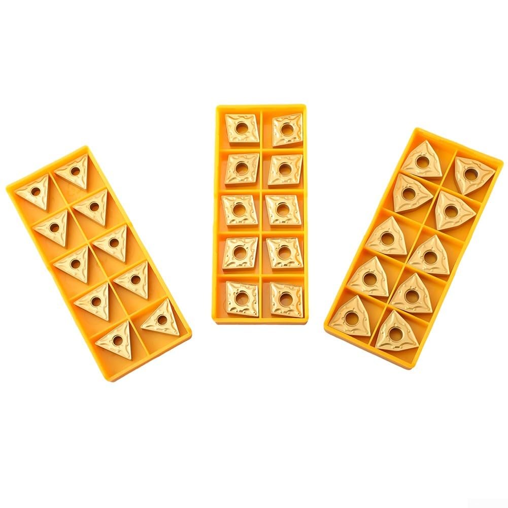 CNMG431, WNMG431 & TNMG331 Kit de 30 pièces pour plaquettes de tournage CNMG431, WNMG431 et TNMG331