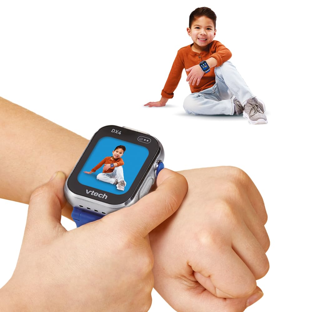 VTech KidiZoom SmartWatch DX4 Framboise Montre Digitale Enfant Dès 5 Ans