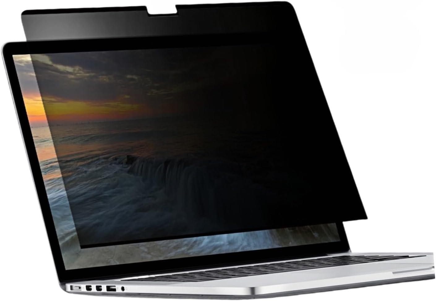 Photo 1 of Easy On/Off Magnetic 360° Privacy Screen Filter Compatible with MacBook Pro 14 inch (2021-2026, M5, M4, M3, M2, M1, Pro,Max), Anti Glare Laptop Privacy Screen Shield with Camera Cover - UV block 90%-Model