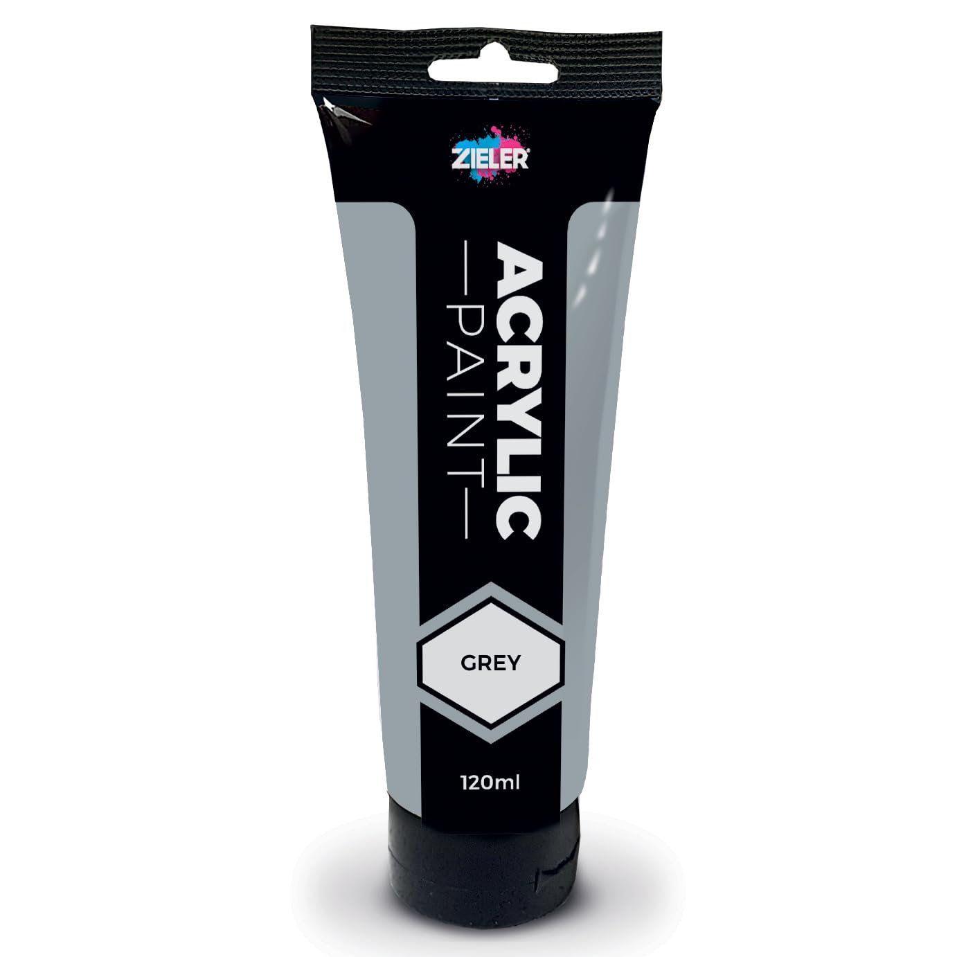 Zieler 120ml Acrylic Paints (Grey)