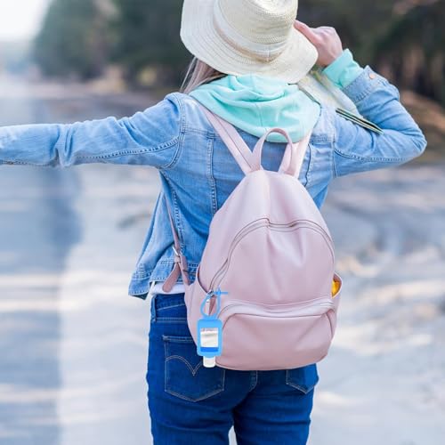 Travel Bottles Set - 4 Pack Refillable Hand Sanitizer Containers - Image 5