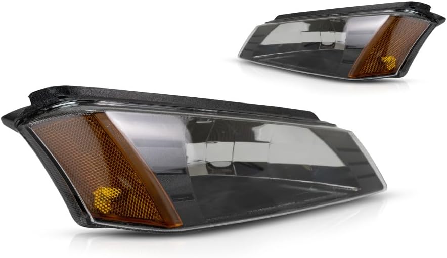 For Chevy Avalanche Parking Signal/Side Marker Light Assembly 2002 03 04 05 2006 Driver and Passenger Side | Pair | w/Body Cladding | GM2520184 | GM2521184 | 15077336