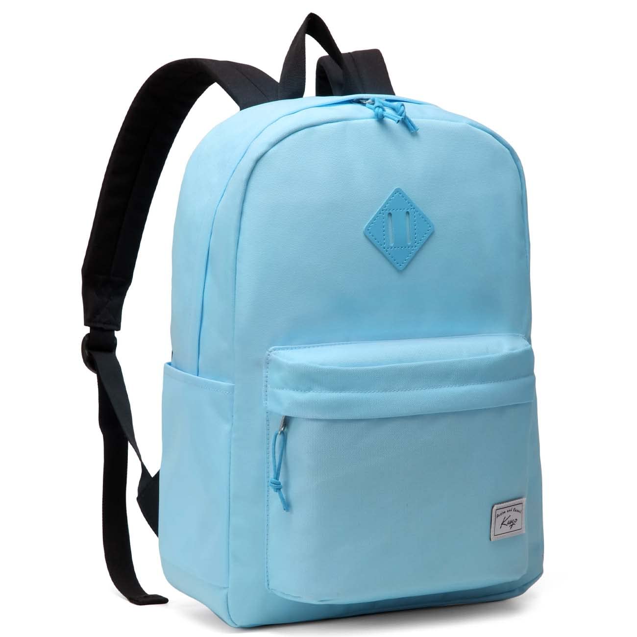 KasgoSchool Backpack, Lightweight Water-Resistant Rucksack Large Capacity Backpack for Men Women Teenagers Casual Daypack Travel Work Hiking