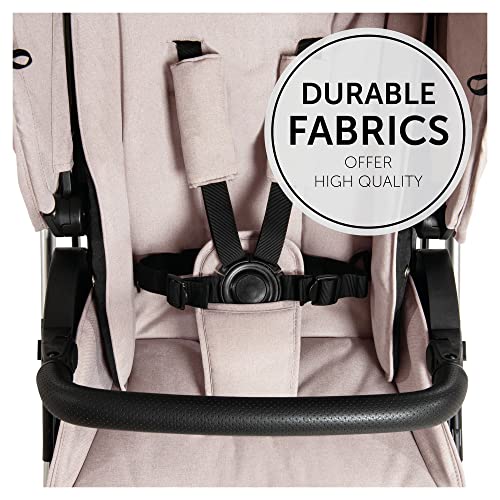 Image of Hauck Vision X 2 in 1 Baby Stroller Pram with Carrycot, Melange Beige