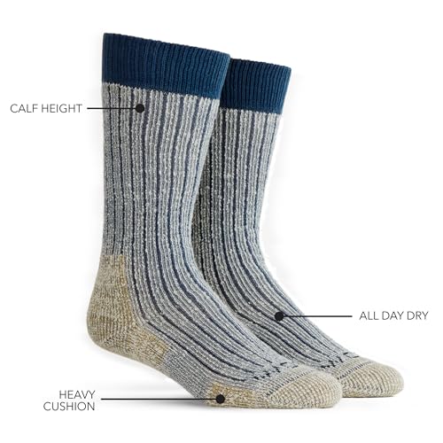 WORN Heavy-Duty Winter Work Boot Socks – Mid-Calf, Full-Cushion Performance Merino, Moisture-Wicking, and Thermal Warmth4