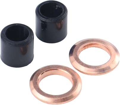 2PCS Nozzle protector w/Seat 119625-11870 119625-11880 Compatible with Yanmar 4TNE84 4TNE88