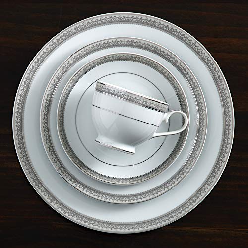 Image of Mikasa Platinum Crown 40-Piece Dinnerware Set, Service for 8