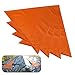 KHAMPA Hunting Blind Panels Blaze Orange Safety | Blaze Orange Panels for Hunting Ground Blinds | Available with Magnetic 4 Pcs