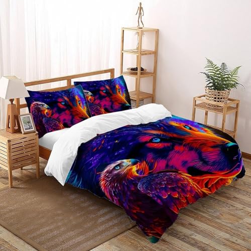 Housse de couette 3D enfants douce fermeture éclair pour lit super king - 2
